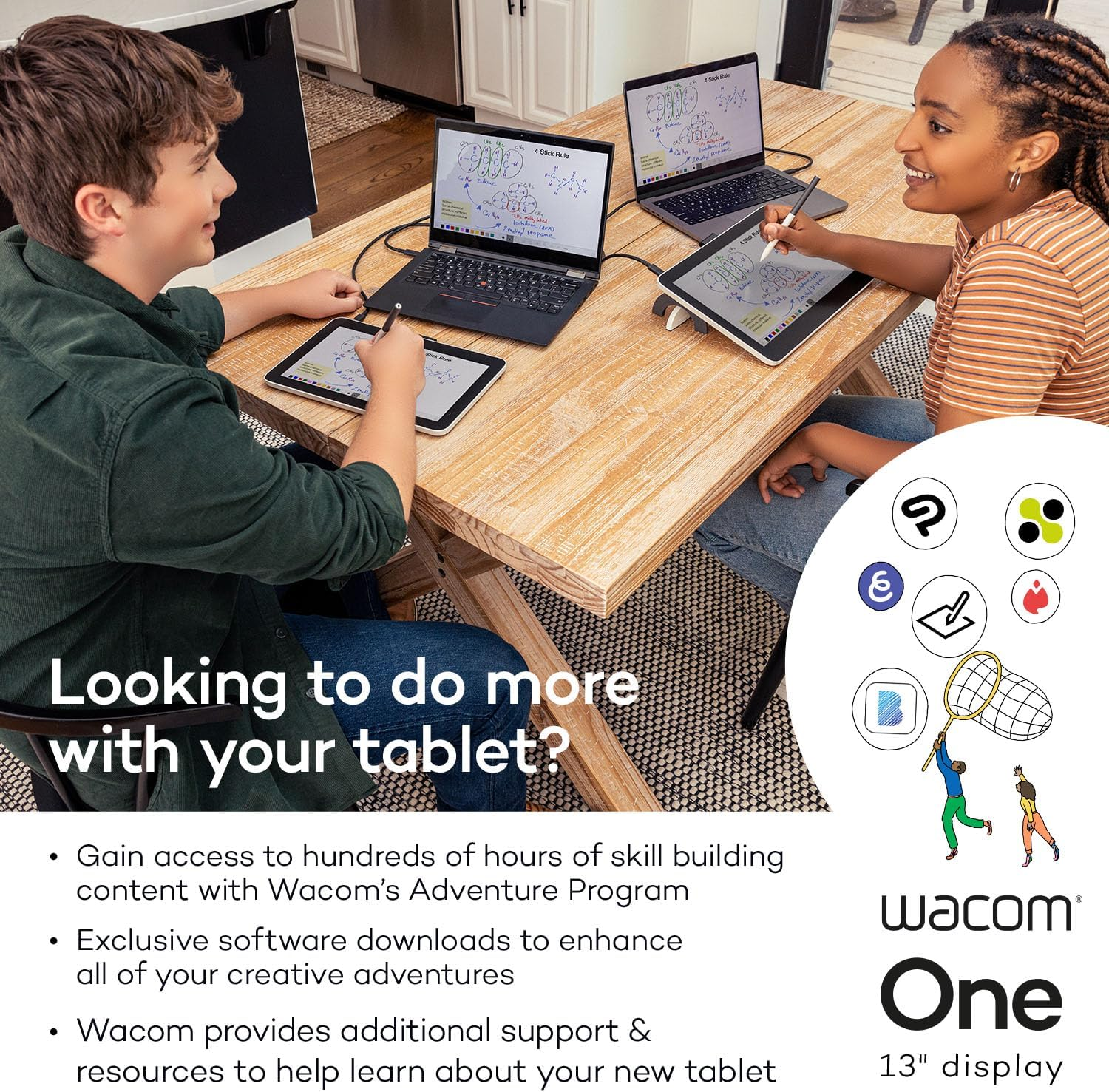 Wacom One 13 (2023) Creative Graphic Tablet 13.3