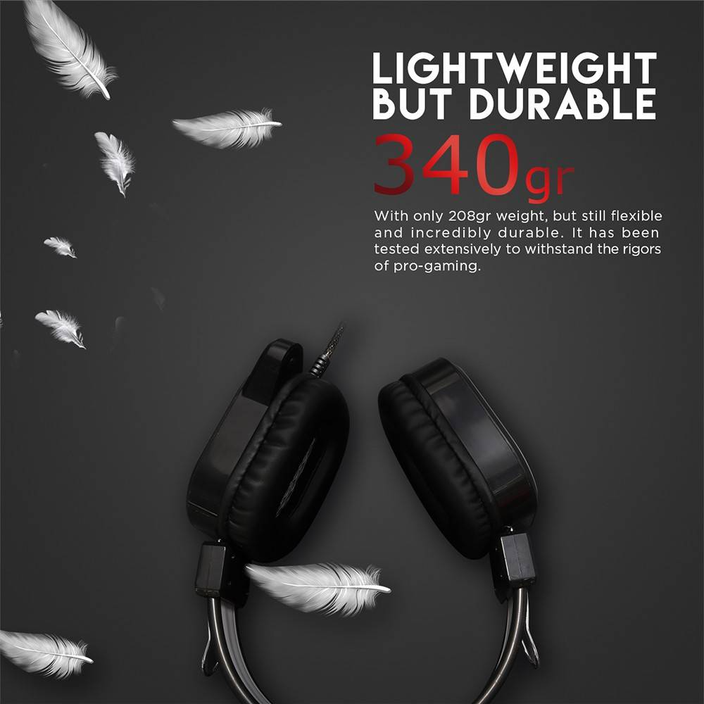 Fantech Legion HQ51 RGB Wired Gaming Headset - Black