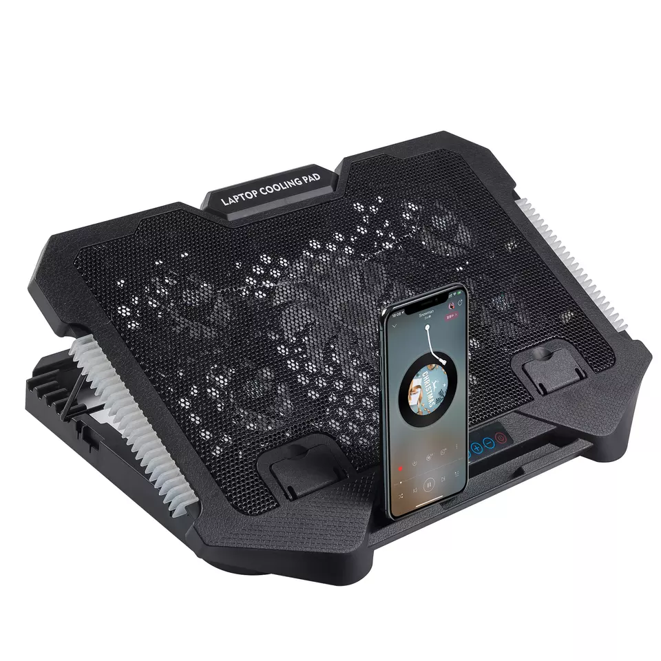 LS Premium Cooling Pad Stand S500 17.3 inch- 5 fan