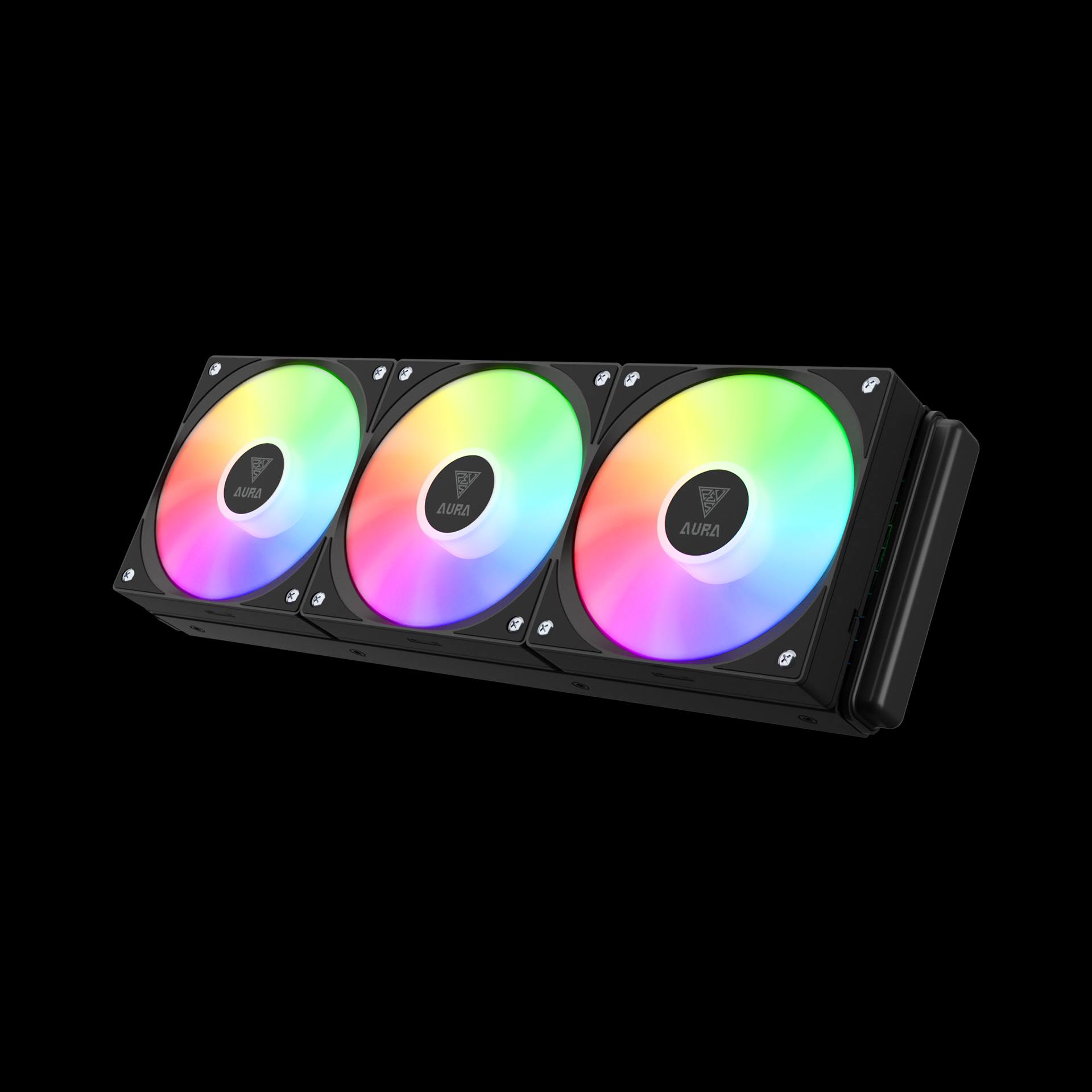 GAMDIAS AURA GL360 V2 ARGB Liquid Cooler - Black