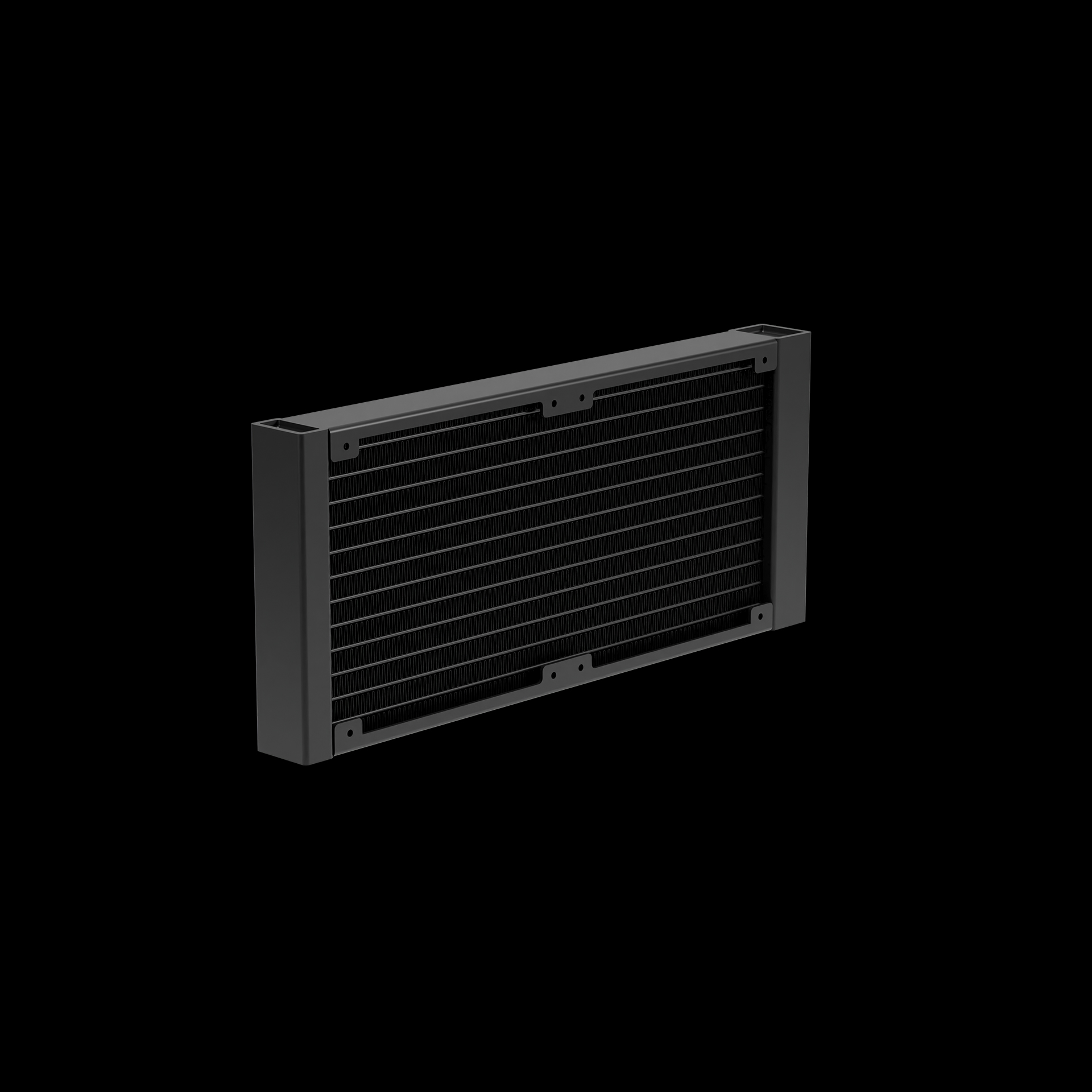 GAMDIAS CHIONE P5-240 ARGB Liquid Cooler with IPS LCD Display - Black