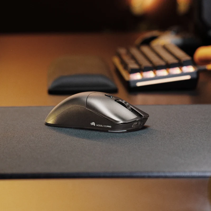 Glorious Model O 2 PRO 4K/8K Wireless RGB Gaming Mouse-Black