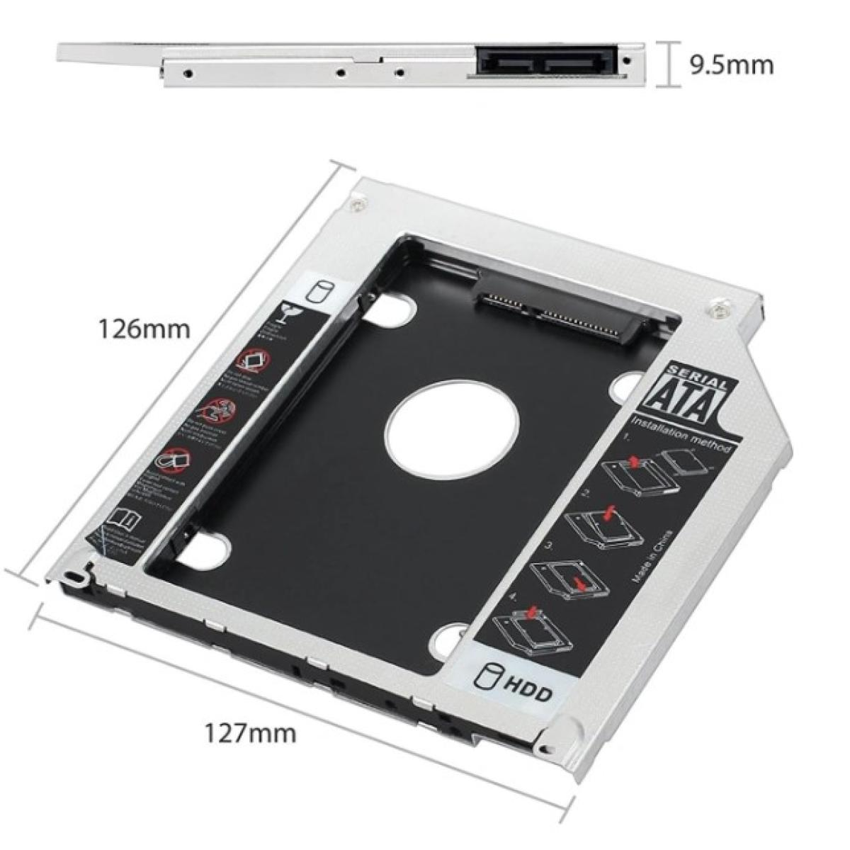 Haing SATA Hard Drive Caddy Compatible with 2.5