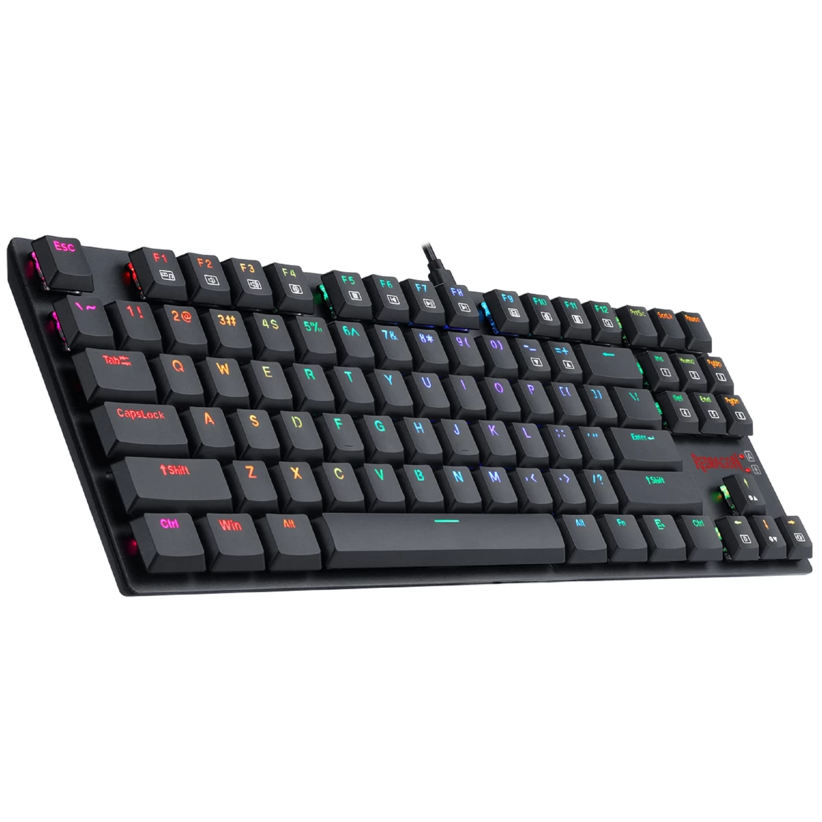 Redragon K607-R6B Aps TKL Mechanical Gaming Keyboard (Dust-Proof Blue Switch)