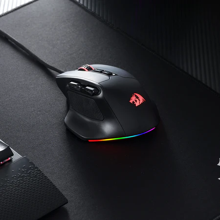 Redragon M806 RGB Bullseye Wired Gaming Mouse