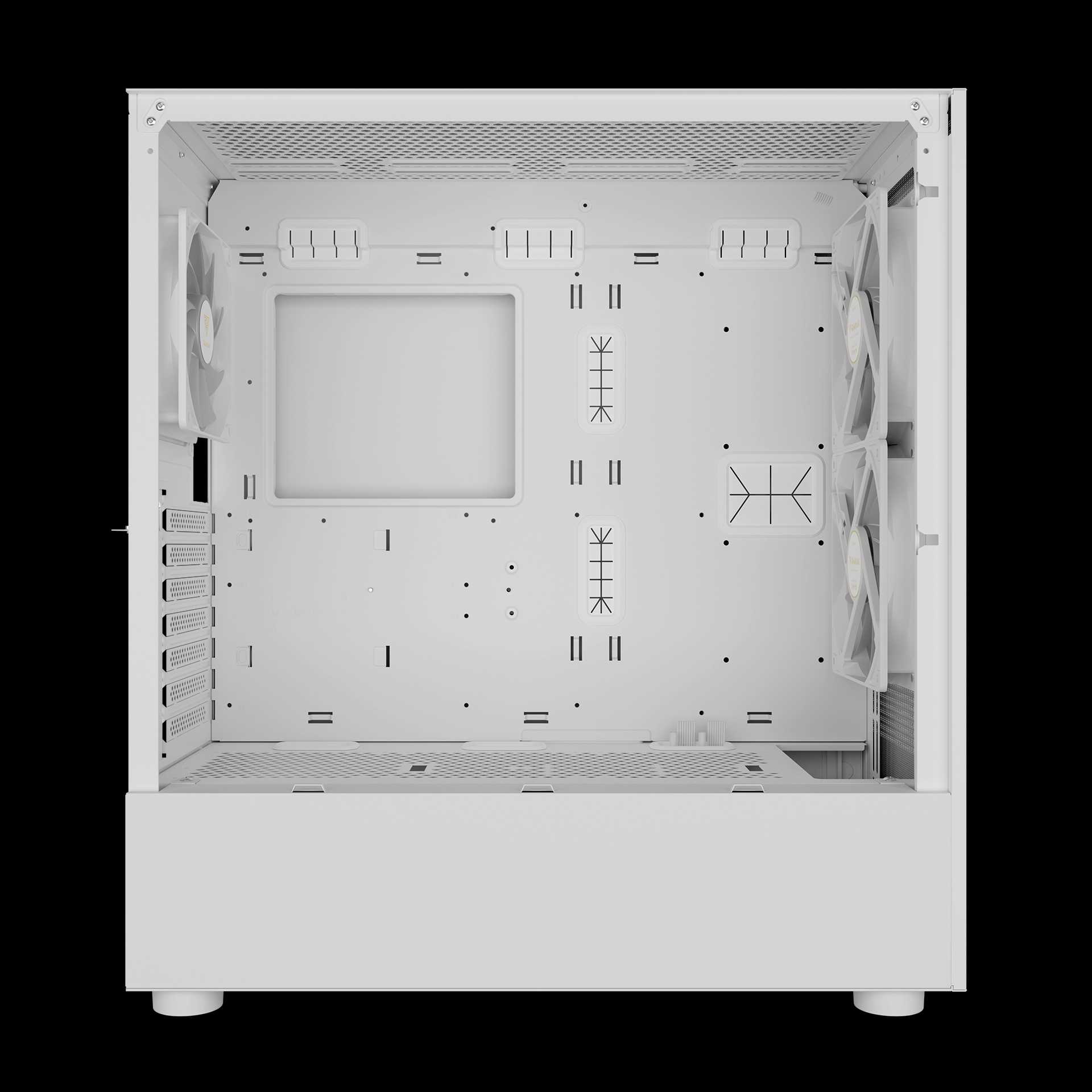 GAMDIAS TALOS M3 Mesh ARGB Mid Tower Gaming ARGB - White