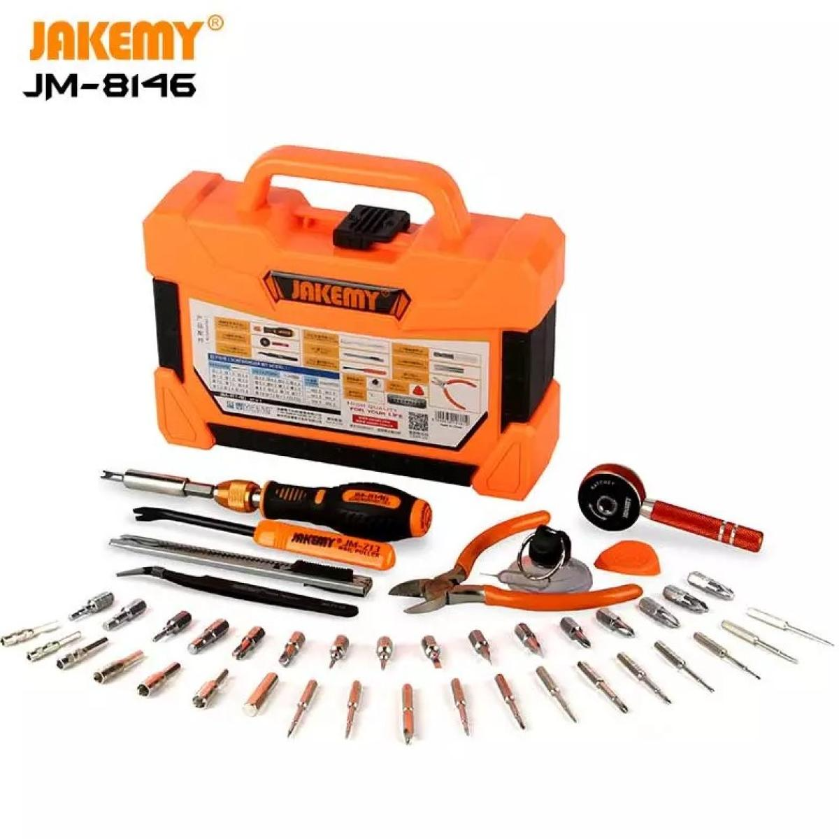 JAKEMY JM-8146 47 in 1 Household DIY Maintenance toolkit