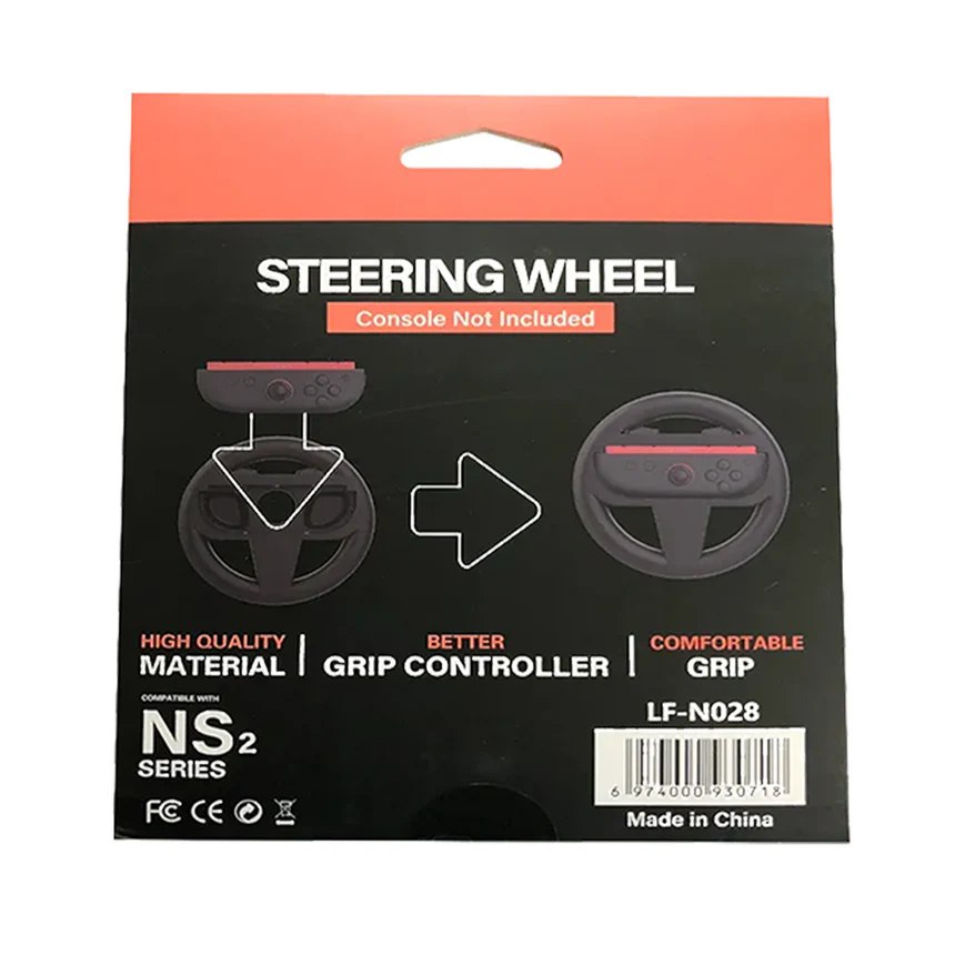 Lucky Fox Steering Wheel for Switch 2 Joy Con