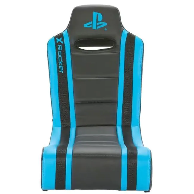 X Rocker PlayStation Geist 2.0 Floor Gaming Chair Blue/Black