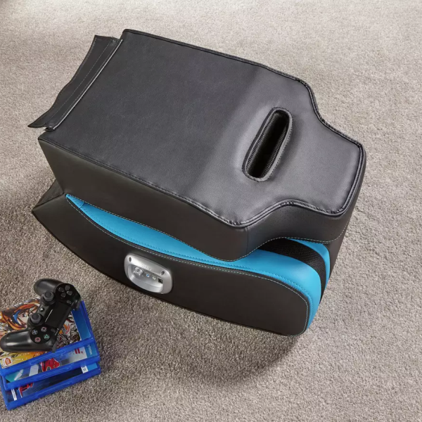 X Rocker PlayStation Geist 2.0 Floor Gaming Chair Blue/Black