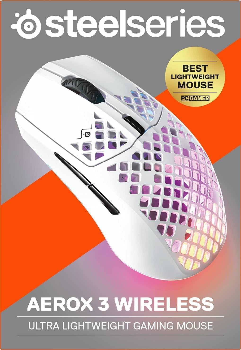 SteelSeries Aerox 3 Wireless - Super Light Gaming Mouse