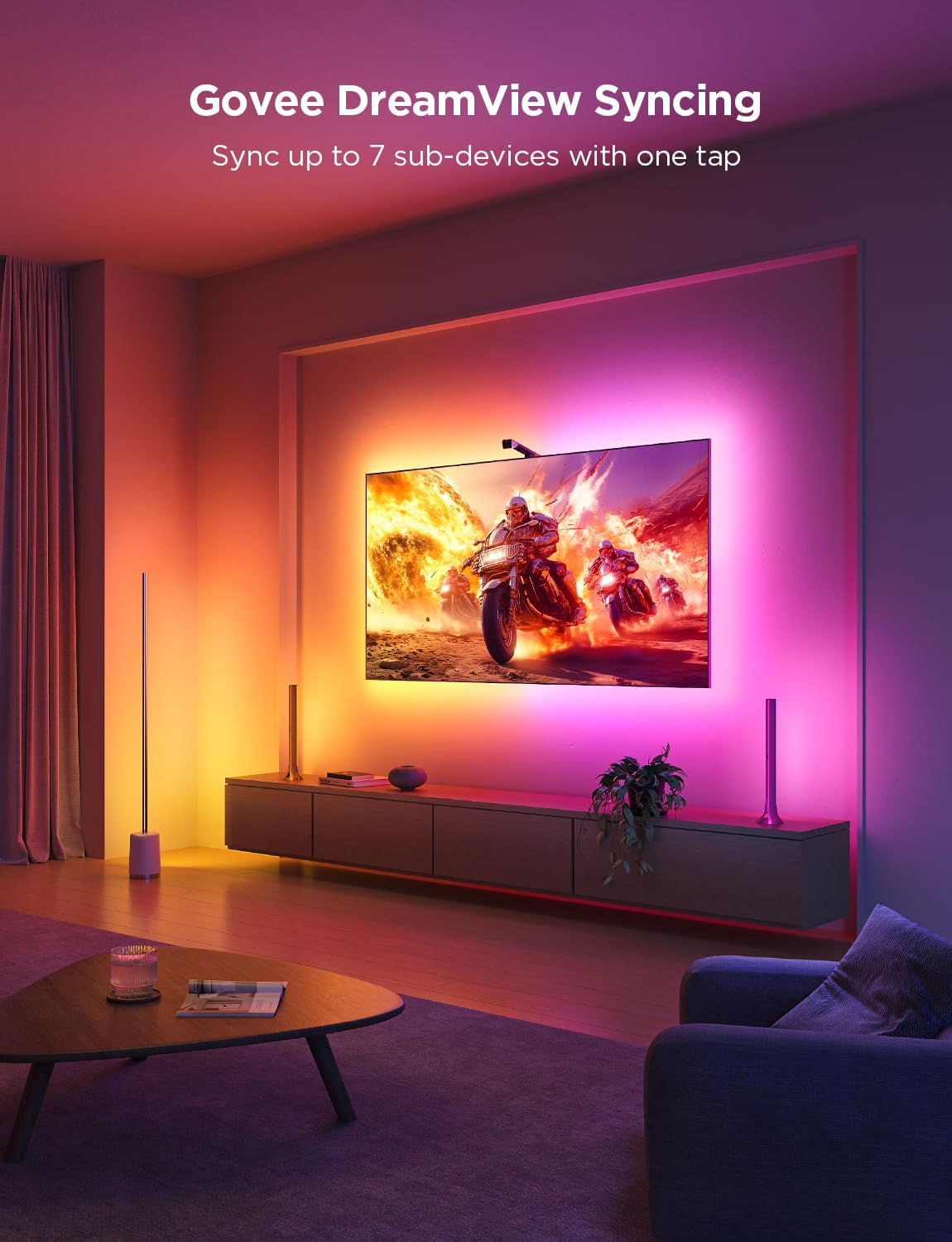 GOVEE TV BACKLIGHT 3 LITE 75-85 INCH
