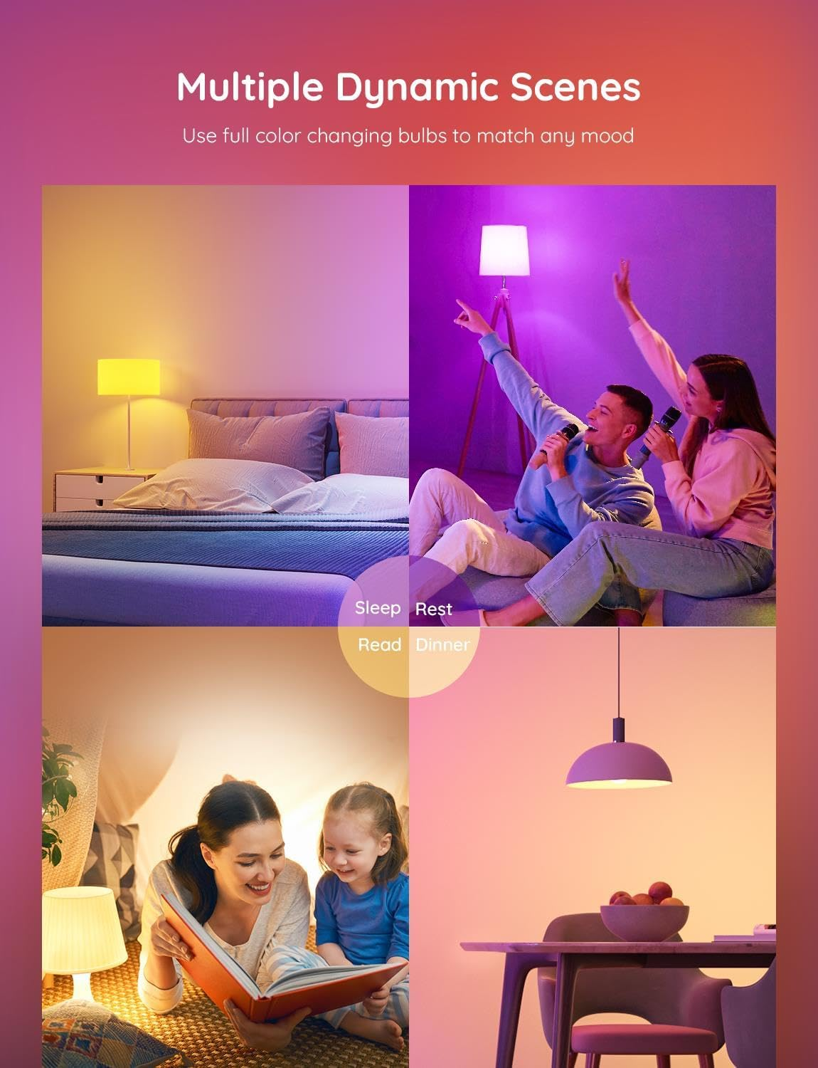 Govee Smart WiFi & BLE Light Bulb 800 lm