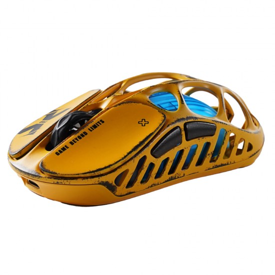 GravaStar Mercury X Pro Wireless Gaming Mouse Special Edition - Battle Worn Yellow
