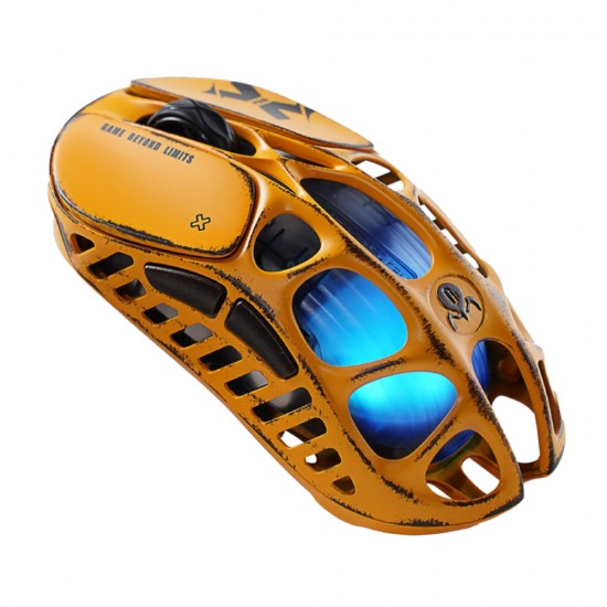 GravaStar Mercury X Pro Wireless Gaming Mouse Special Edition - Battle Worn Yellow