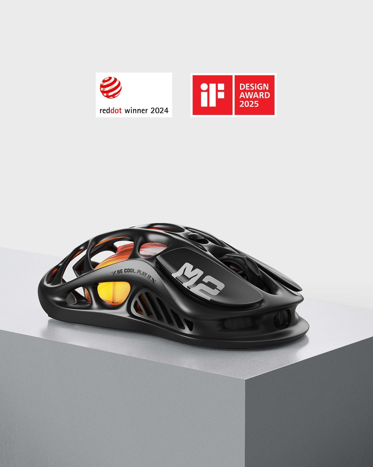 GravaStar Mercury M2 Wireless Gaming Mouse - Stealth Black