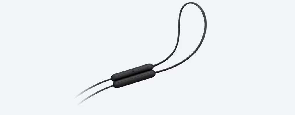 SONY WI-C200/B WIRELESS IN-EAR HEADSET/HEADPHONES WITH MIC FOR PHONE CAL