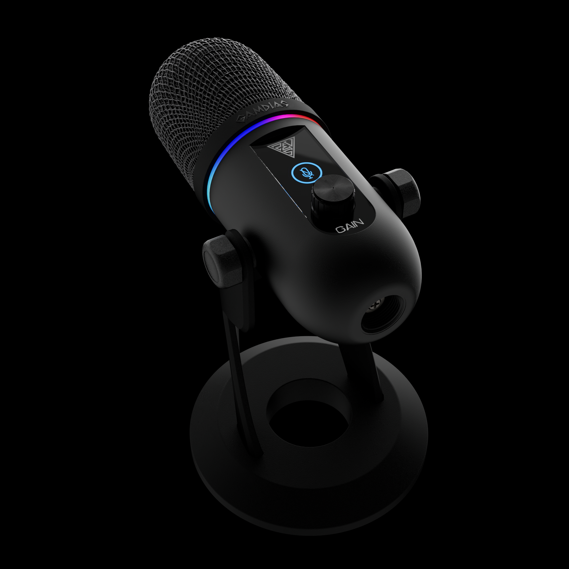 GAMDIAS PHEME M1 GAMING MICROPHONE - Noise Cancellation Built-in Foldable & Adjustable Stand