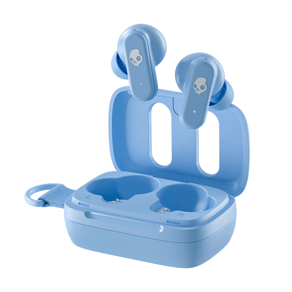 Skullcandy Dime 3 Wireless Earbuds, Noise Isolating Fit, Up to 20 Hours Battery Bluetooth Headphones