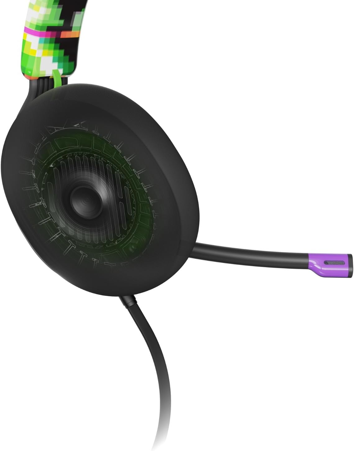 Skullcandy SLYR Pro Multi-Platform Wired Gaming Headset - Green Digi-Hype