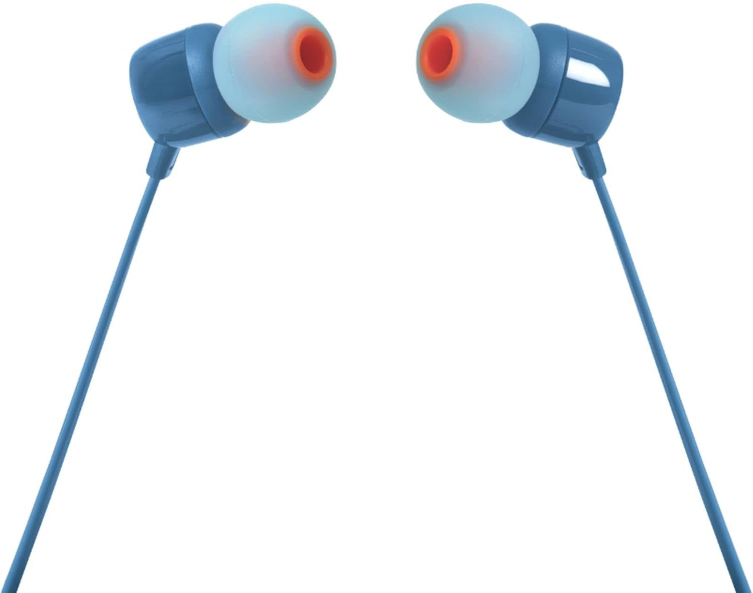 JBL TUNE 110 Wired Earbuds - BLUE