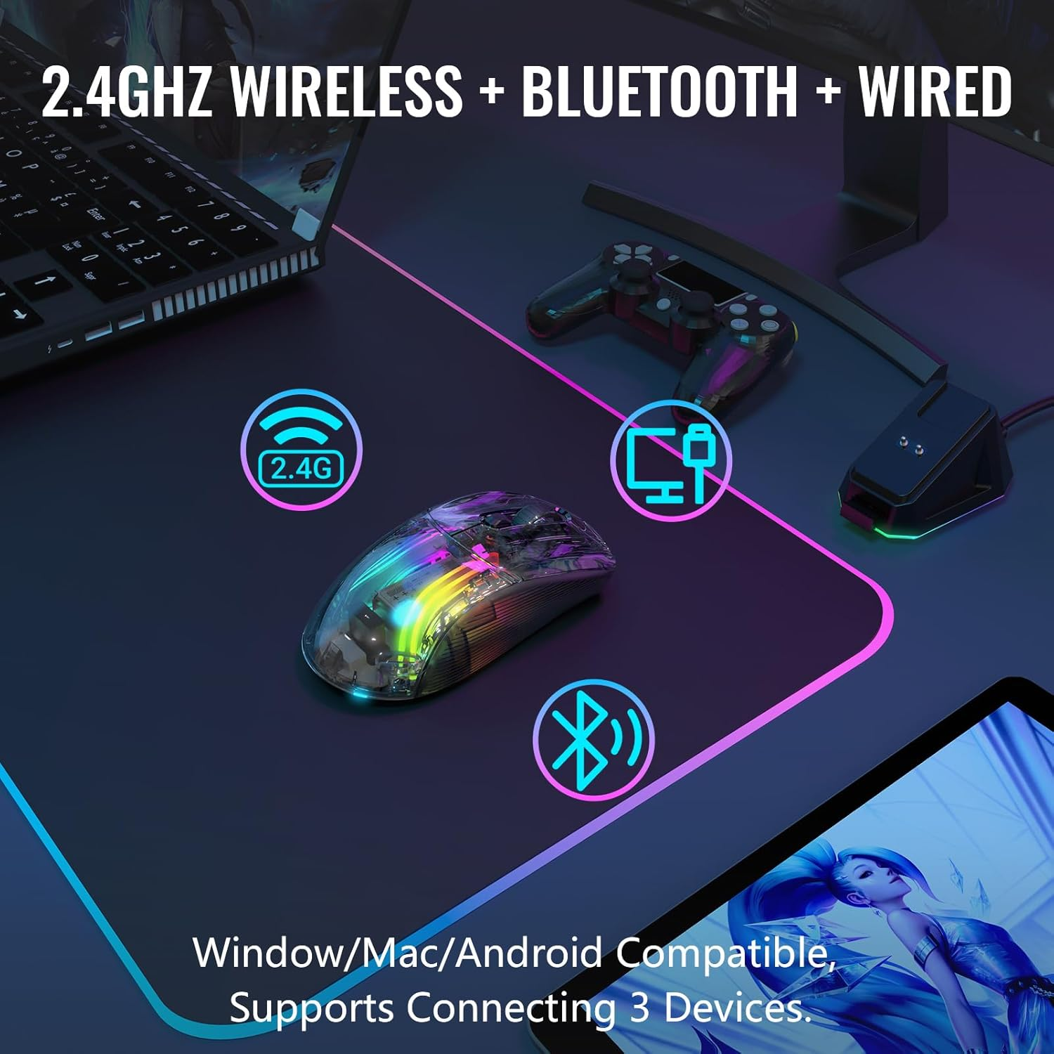Attack Shark X2 PRO Wireless Gaming Mouse