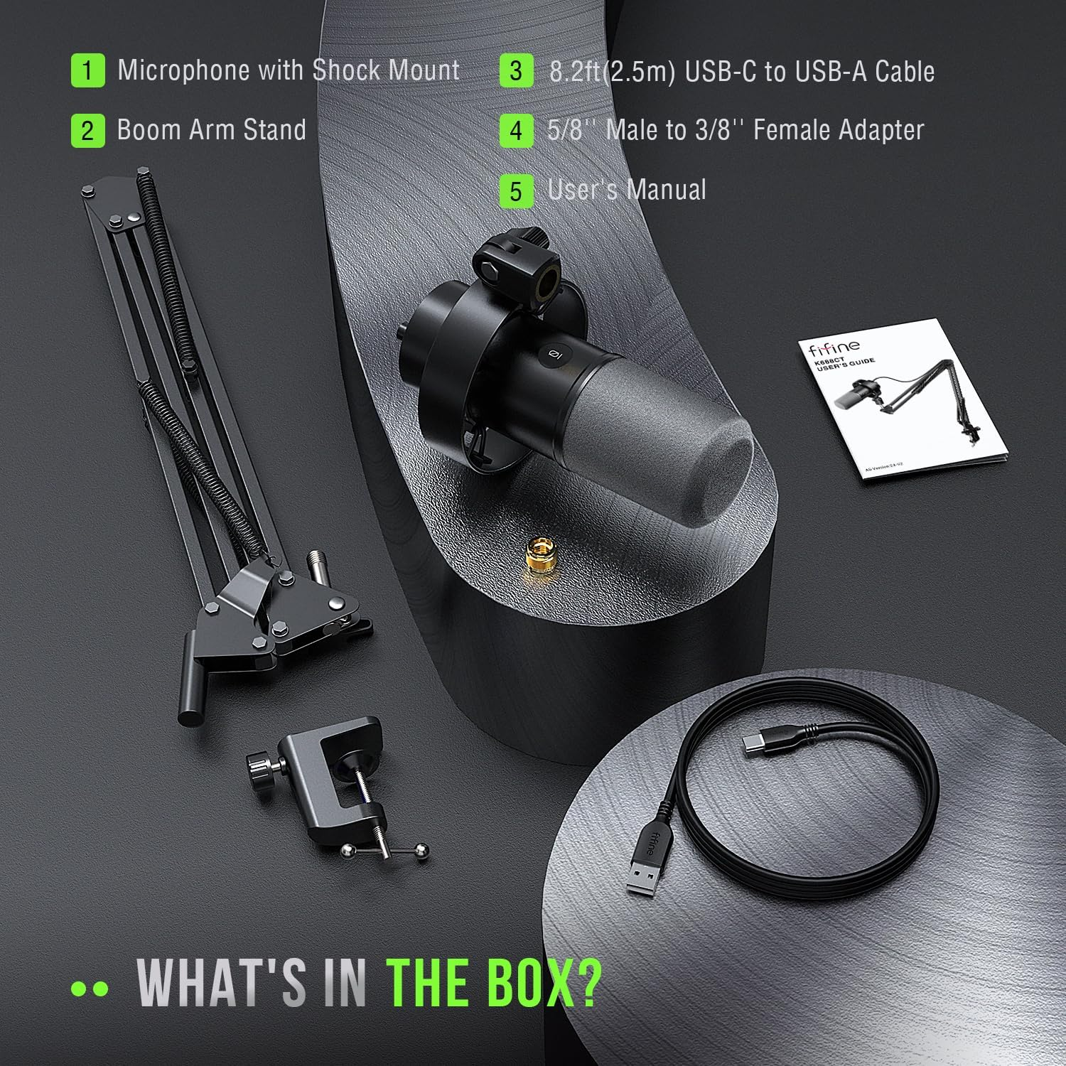 FIFINE K688 XLR USB DYNAMIC PODCAST MICROPHONE