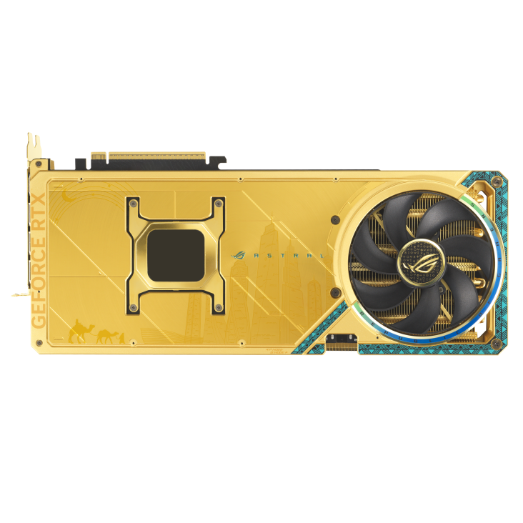 ROG Astral GeForce RTX™ 5090 Dhahab CORE OC Edition 32GB GDDR7 - Graphics Card