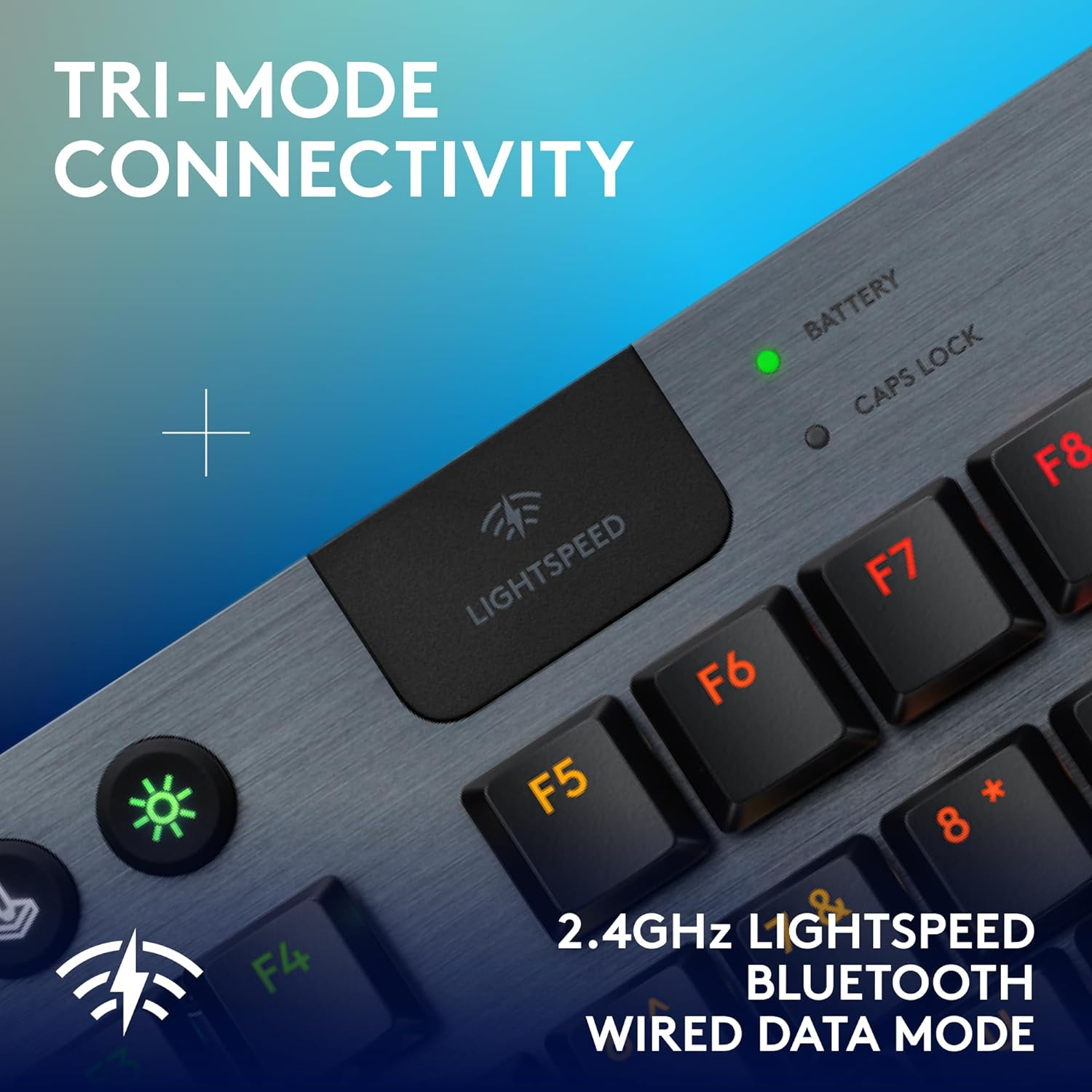 Logitech G915 X LIGHTSPEED TKL Wireless Gaming Keyboard – White/Black