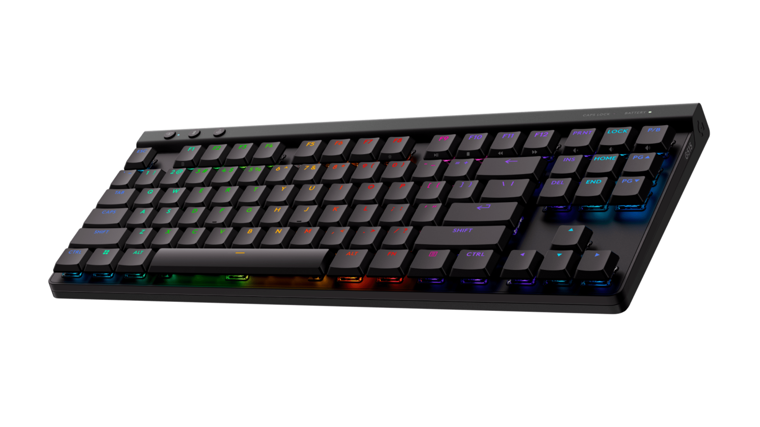 Logitech G G515 TKL Lightspeed Switch Gl Tactile - Black