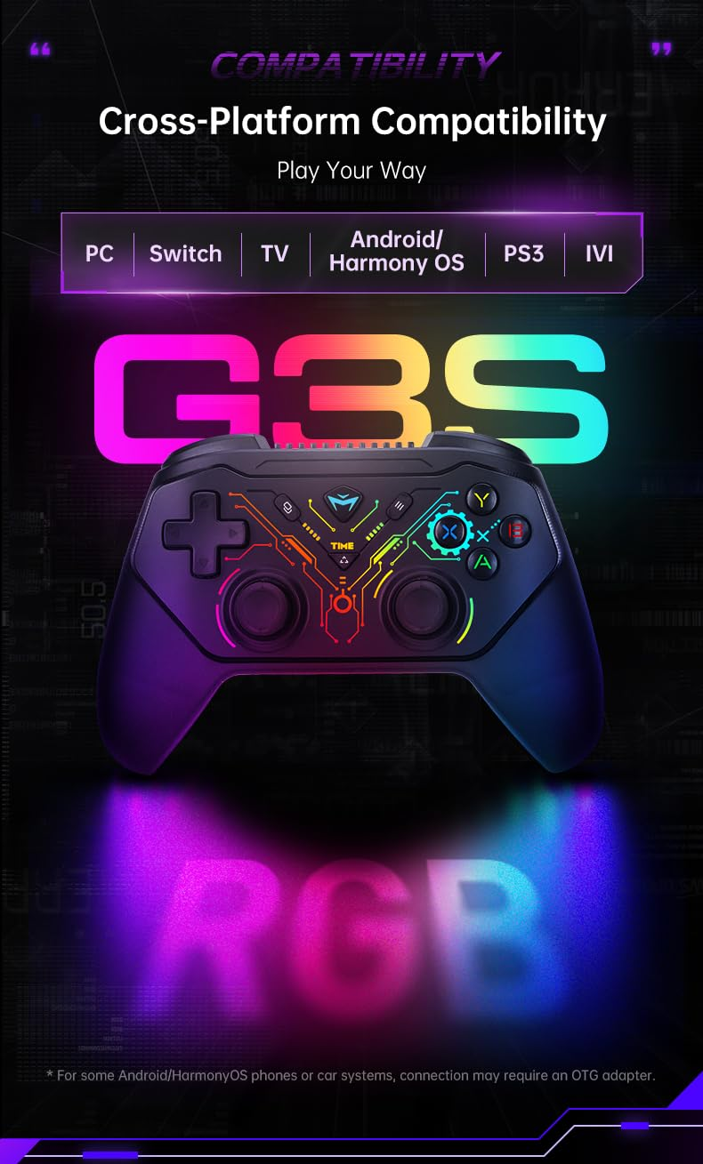 Machenike G3S Wireless Gaming Controller - Black