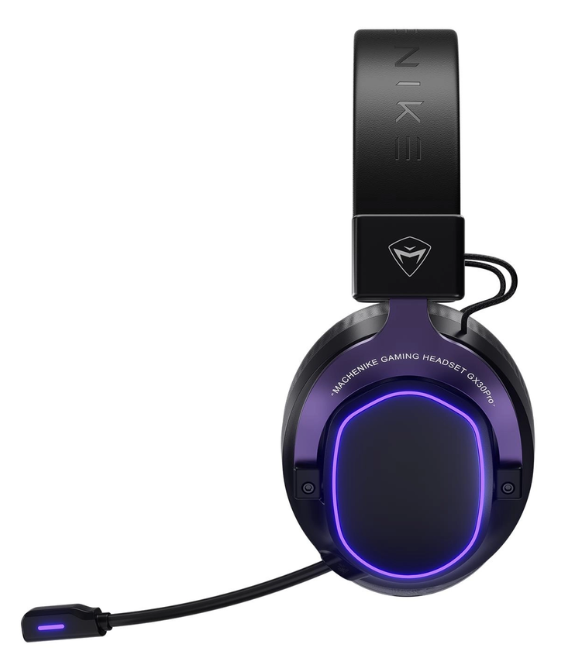 Machenike GX30 Pro Tri-Mode Wireless Gaming Headset – Black Multi-Platform High-Quality Audio