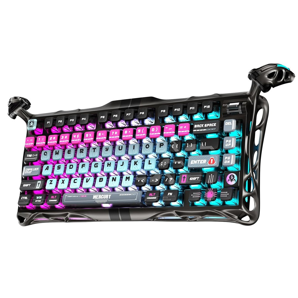 GravaStar Mercury V75 Pro 75% Hall Effect Magnetic switch Gaming Keyboard - Cyberpunk