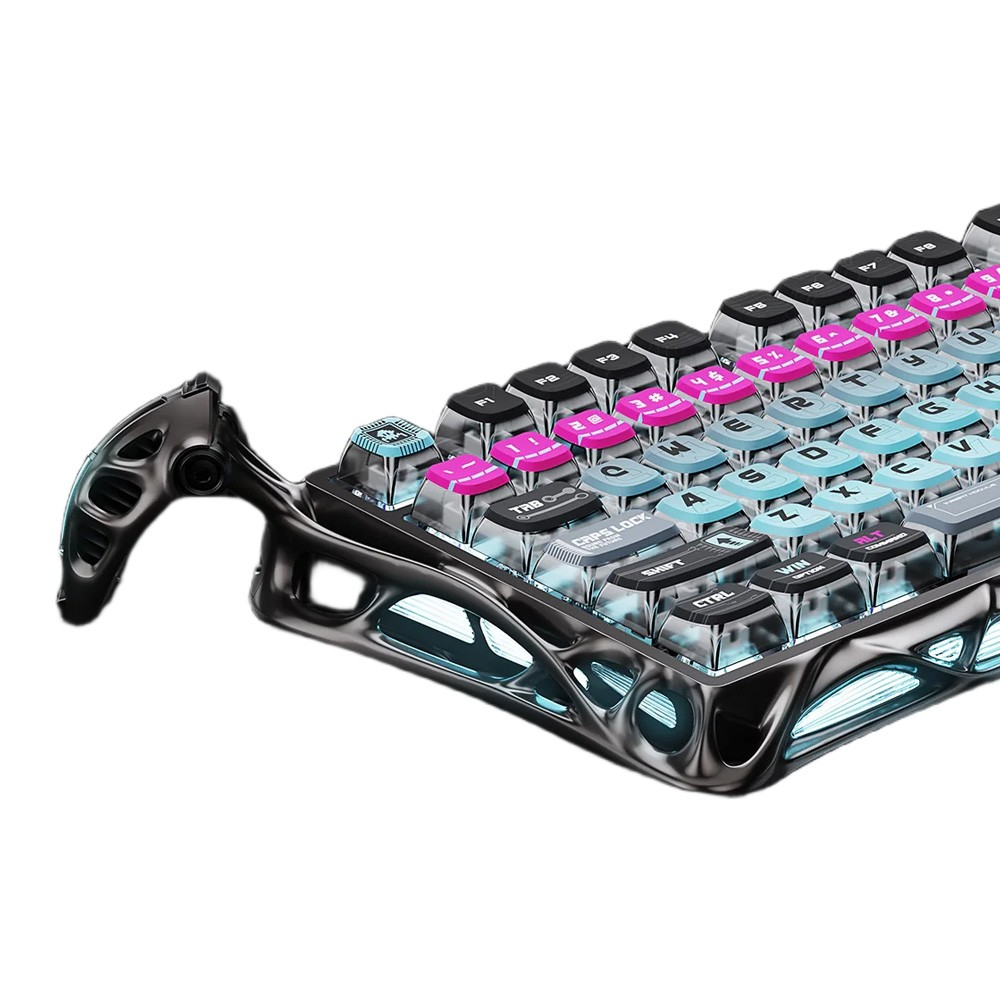 GravaStar Mercury V75 Pro 75% Hall Effect Magnetic switch Gaming Keyboard - Cyberpunk