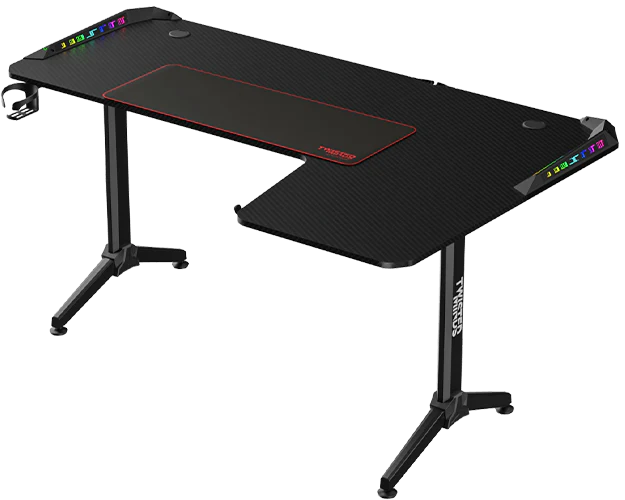 Twisted Minds Corner Gaming Desk ( 160*100*75 cm )
