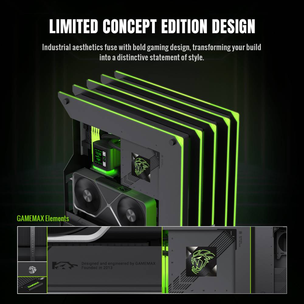 GameMax Blade Concept Edition Gaming Case