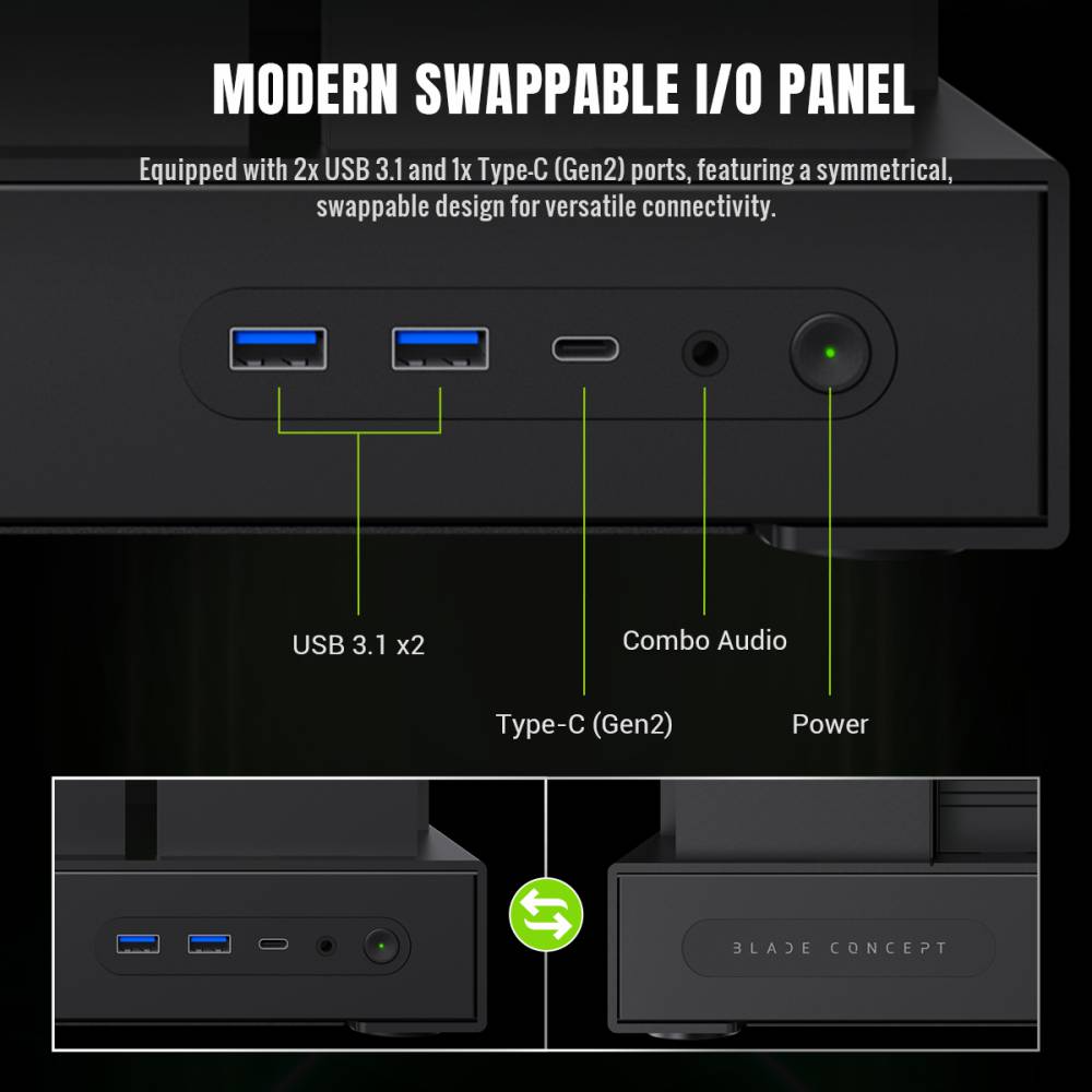 GameMax Blade Concept Edition Gaming Case