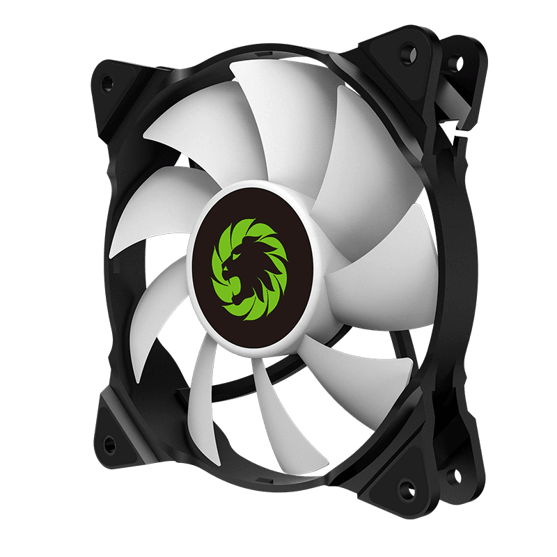 Gamemax FN-12RAINBOW-C2 ARGB 120mm 1100RPM Case Fan - Black