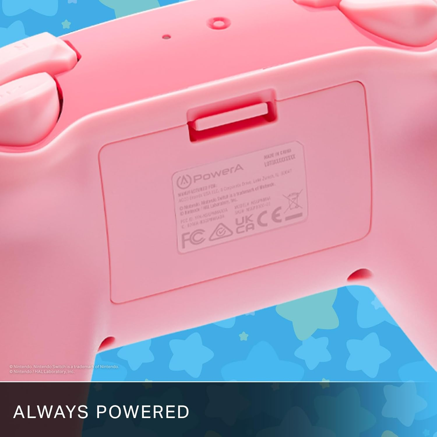 PowerA Wireless Controller for Nintendo Switch - Kirby Mouthful