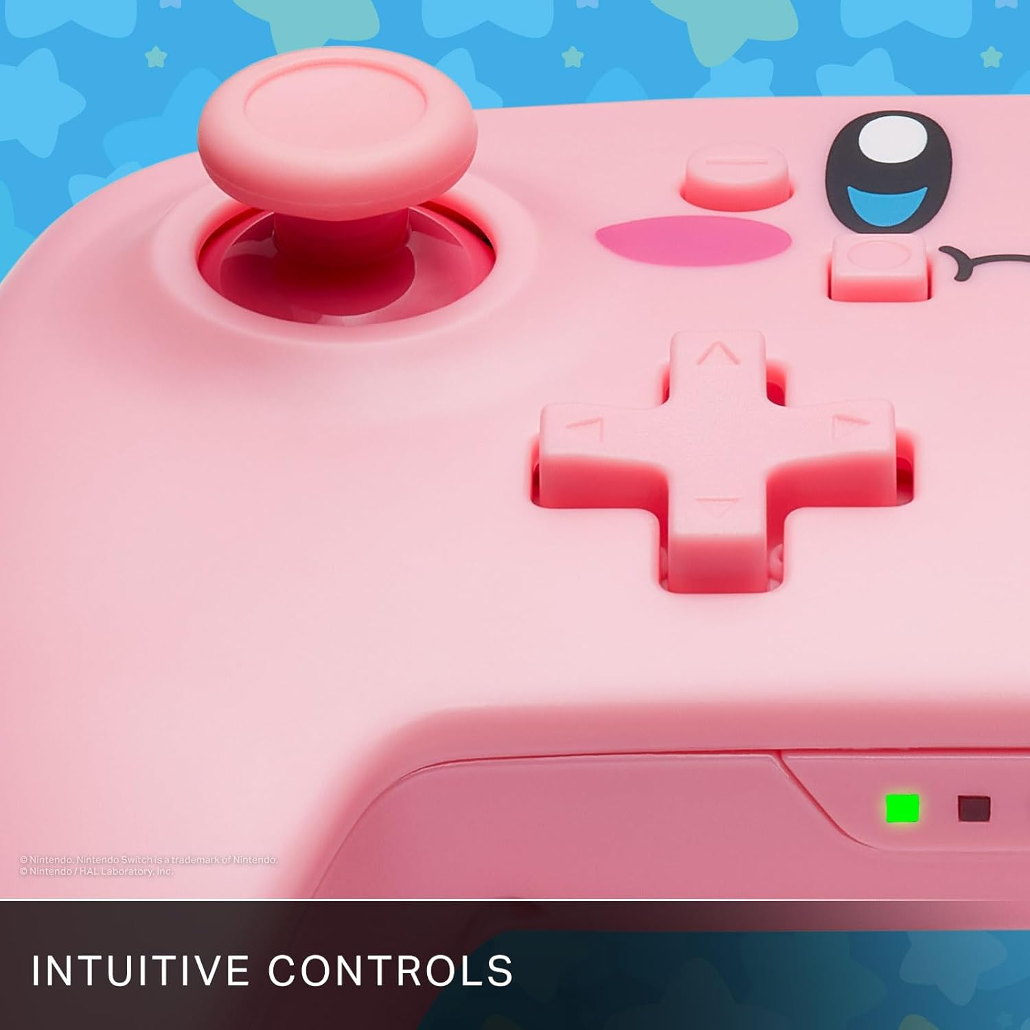 PowerA Wireless Controller for Nintendo Switch - Kirby Mouthful