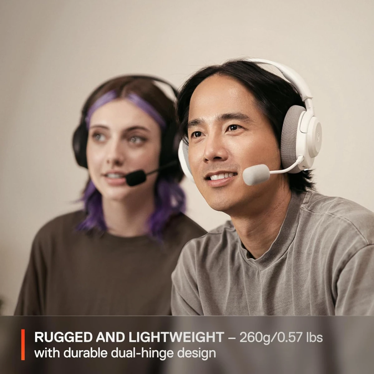 SteelSeries Arctis Nova 3X Wireless Multi-Platform Gaming Headset - white