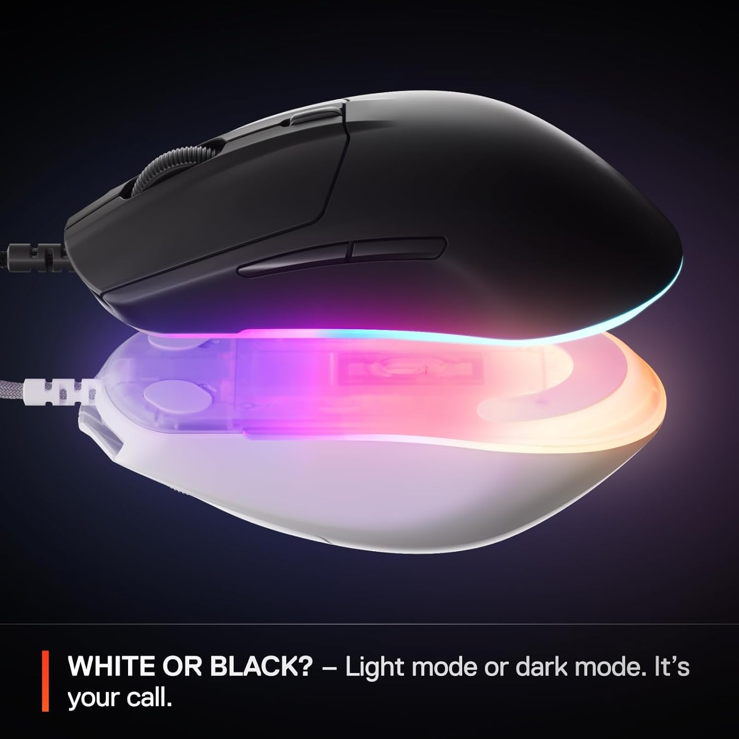 SteelSeries Rival 3 Gen 2 Wired Gaming Mouse - Black