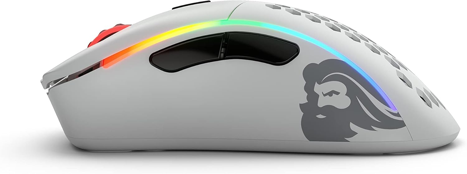 Glorious Model D Wireless Gaming Mouse - Matte White