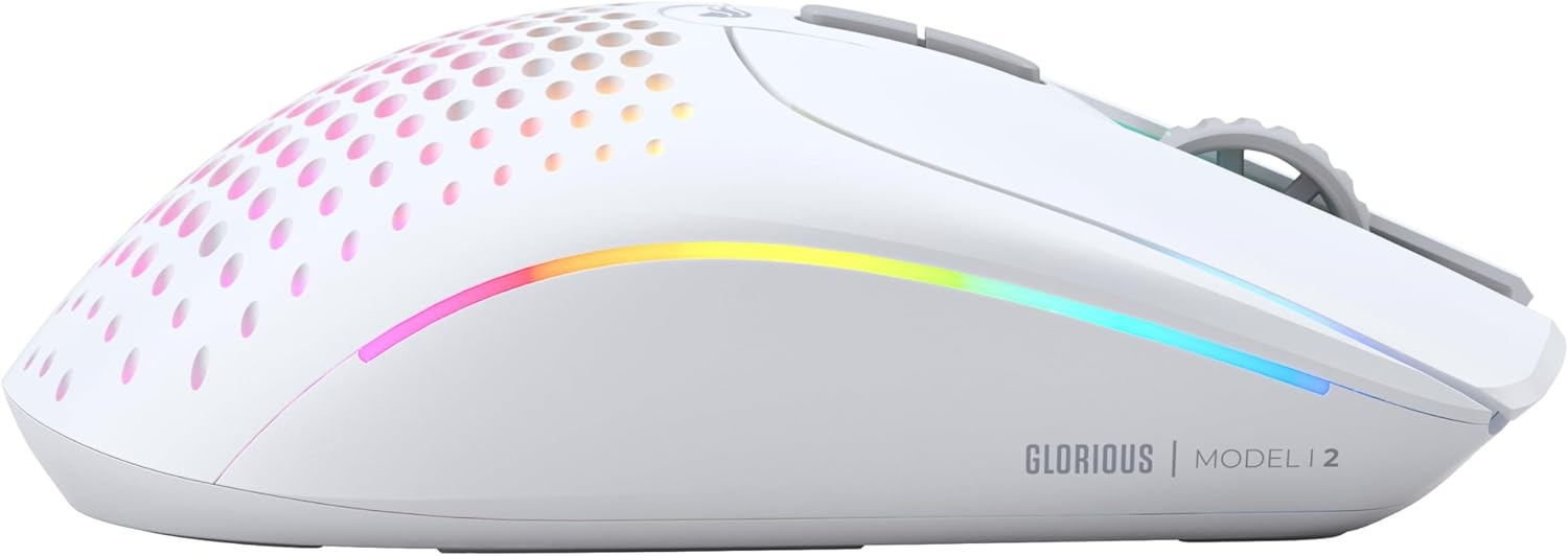Glorious Model I 2 Wireless Gaming Mouse - Matte White