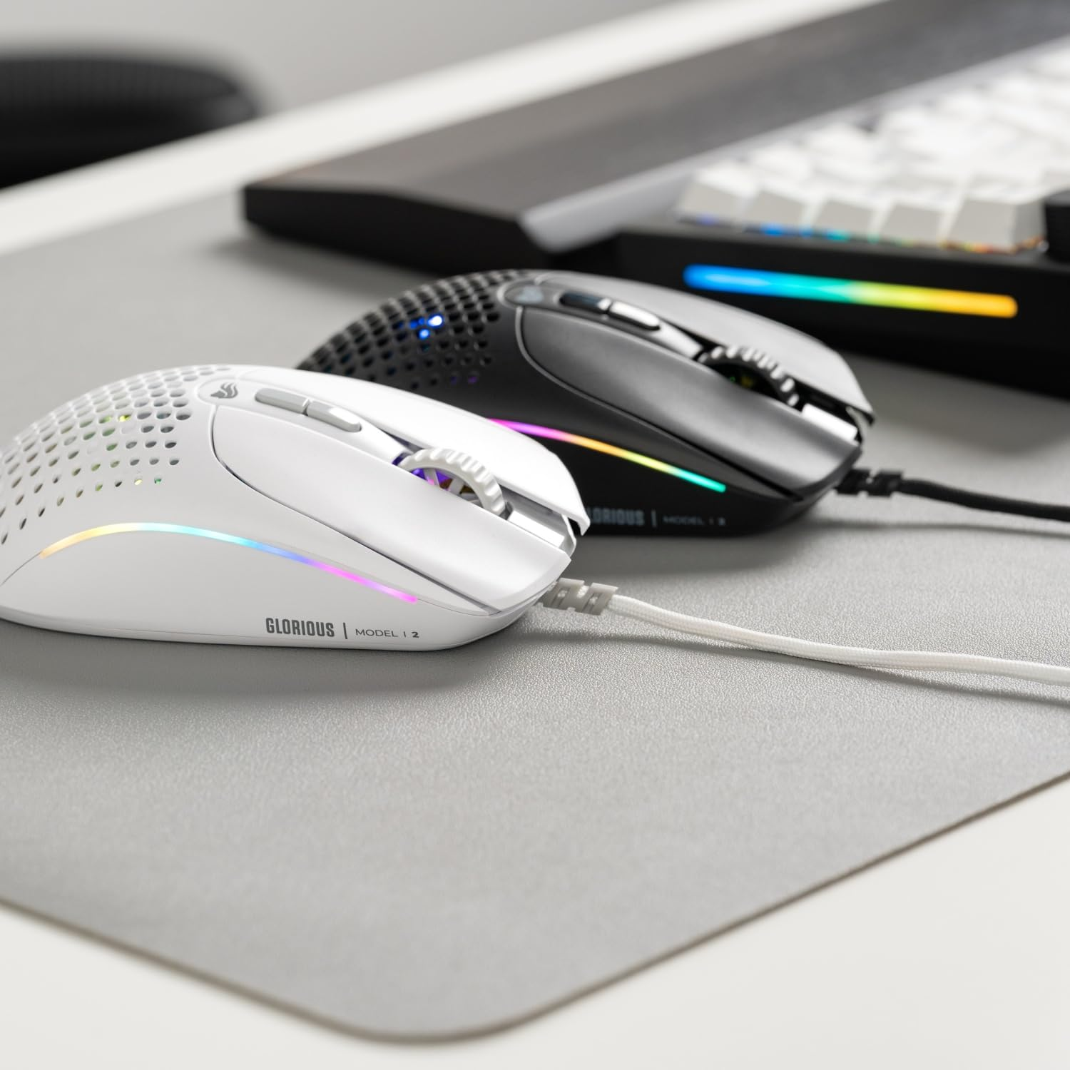 Glorious Model IV2 Wired Gaming Mouse - White