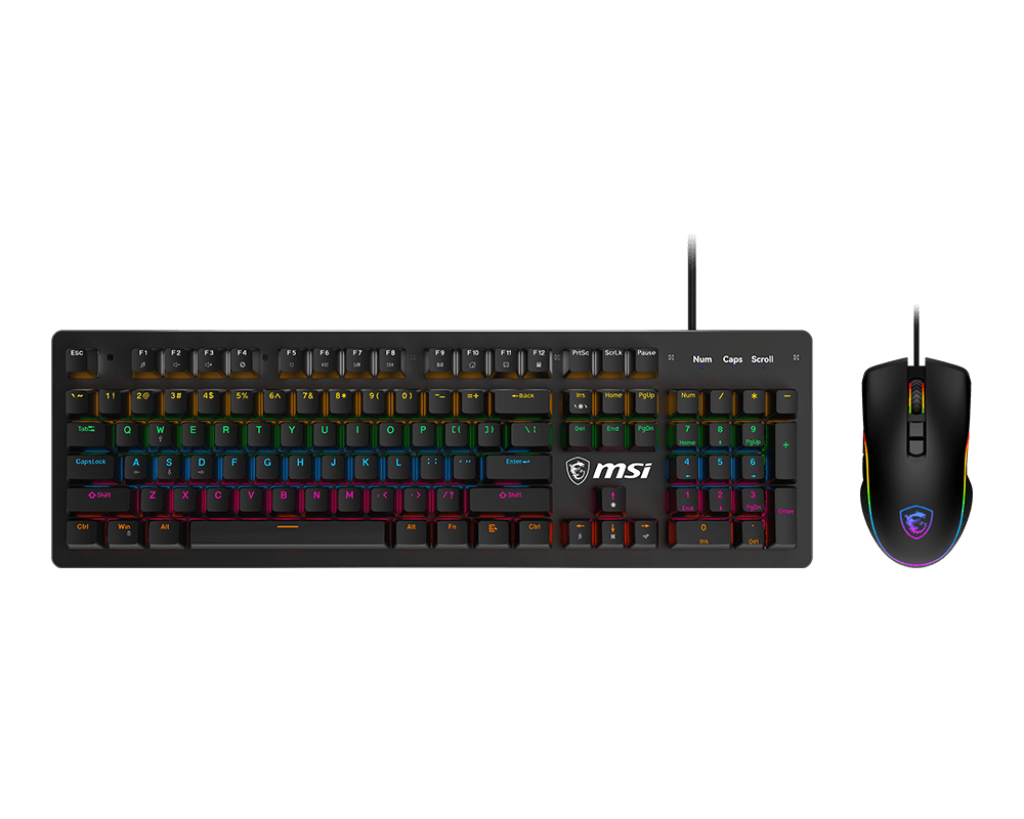 MSI Forge GK300 Mechanical Gaming Keyboard (BS) - Black