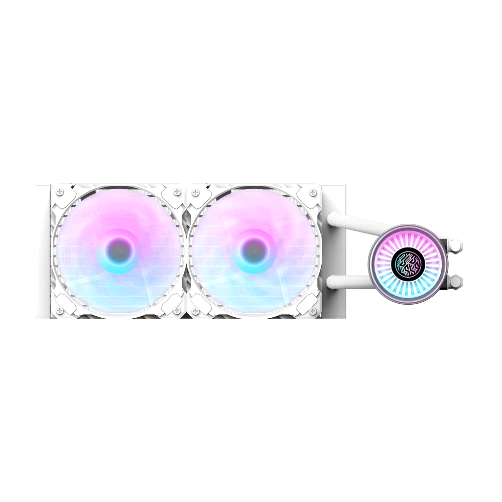 Darkflash DN240 Nebula 240mm AIO Liquid Cooler - White