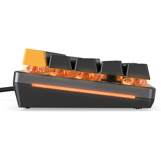 Glorious GMMK 2 65% Prebuilt ANSI Wired RGB Mechanical Gaming Keyboard (Arabic Layout) - Black