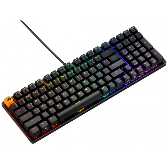 Glorious GMMK2 Full Size 96% Pre-Built Wired RGB Mechanical Gaming Keyboard (Arabic Layout) - Black