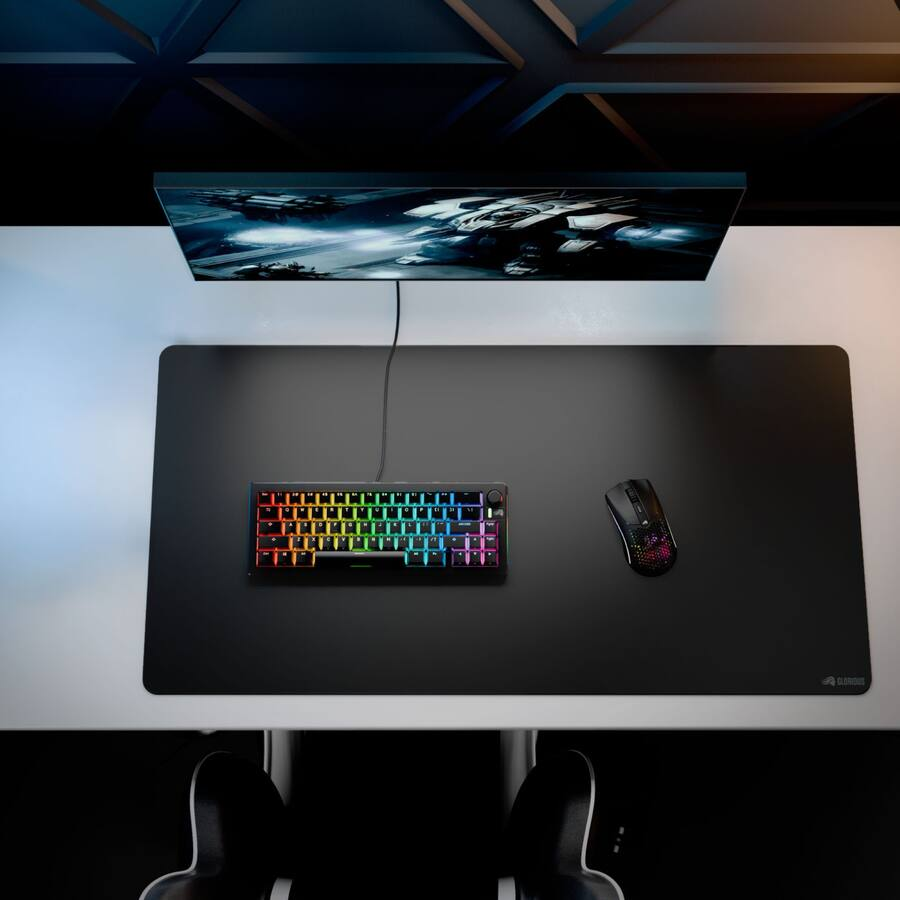 Glorious Edgeless XXL Mouse Pad (460mm x 915mm) - Black